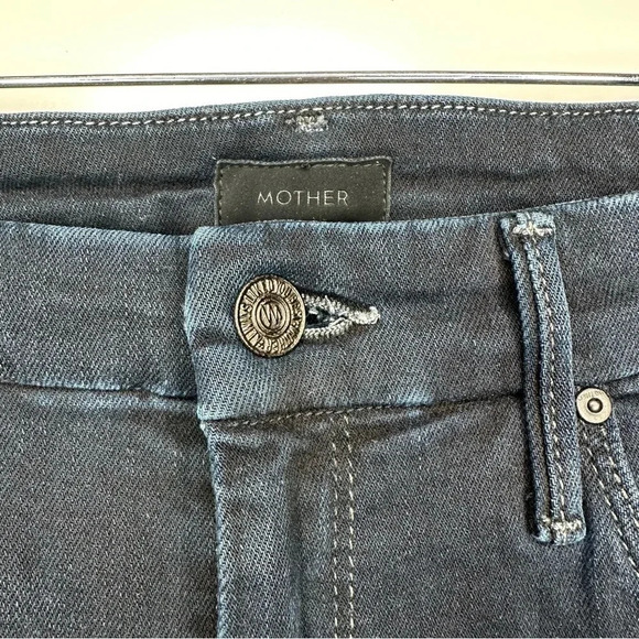 MOTHER The High Waisted Looker Ankle Fray Jeans in Last Call Size 27 - Picture 6 of 12